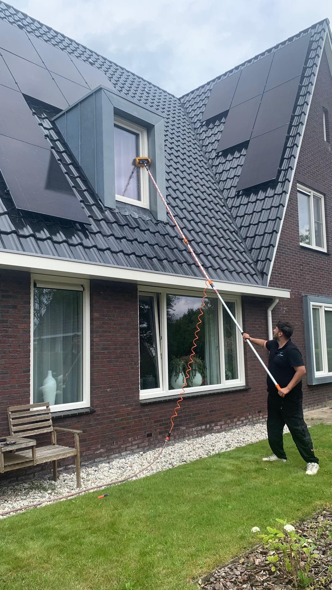 Glasbewassing voor de Gemeente Leeuwarden